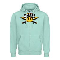 Seafoam Northern Kentucky Norse, Merch Zipper Hoodie - StudioElite