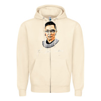 Sandshell rbg ruth bader ginsburg feminist t shirt   signature art Zipper Hoodie - StudioElite