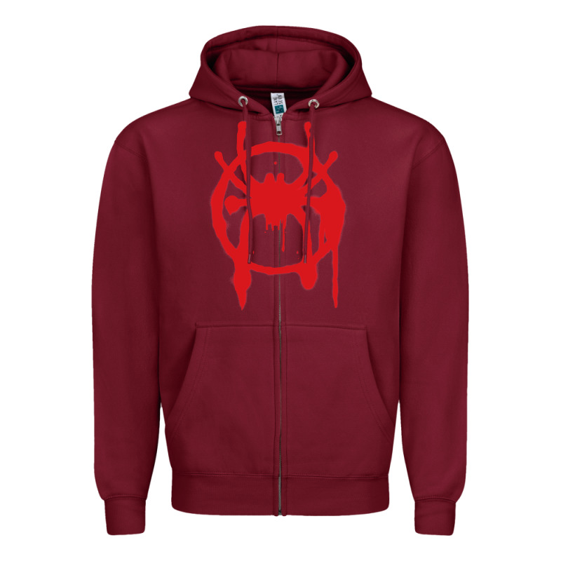 Into The Spider-verse Zipper Hoodie by StudioElite | Teevron