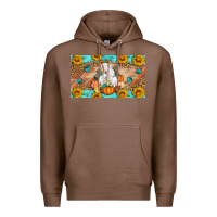 Chestnut Goat Family Fall Pumpkins Premium Hoodie - Artiststas