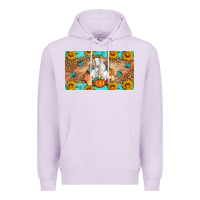 Lilac Goat Family Fall Pumpkins Premium Hoodie - Artiststas