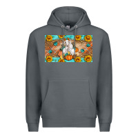 Rock Goat Family Fall Pumpkins Premium Hoodie - Artiststas