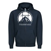 Navy Paramount Pictures 3 Zipper Hoodie - StudioElite
