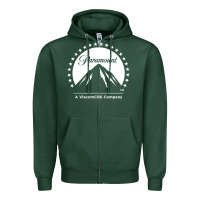 Sports Green Paramount Pictures 3 Zipper Hoodie - StudioElite
