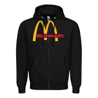 Black mcd Zipper Hoodie - StudioElite