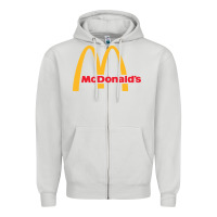 Dove Grey mcd Zipper Hoodie - StudioElite
