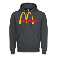 Smoke mcd Zipper Hoodie - StudioElite