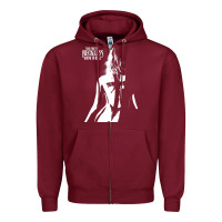 Burgundy the pretty reckless go to hell Zipper Hoodie - StudioElite