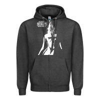 Charcoal Heather the pretty reckless go to hell Zipper Hoodie - StudioElite