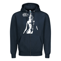 Navy the pretty reckless go to hell Zipper Hoodie - StudioElite