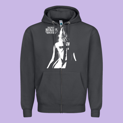 The Pretty Reckless Go To Hell Zipper Hoodie Designed By Studioelite