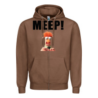 Chestnut Beaker MEEP Zipper Hoodie - StudioElite