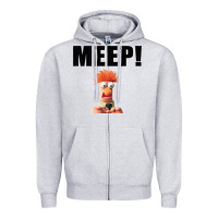 Beaker Meep Zipper Hoodie | Teevron