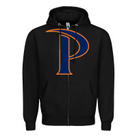 Black pepperdine waves Zipper Hoodie - StudioElite