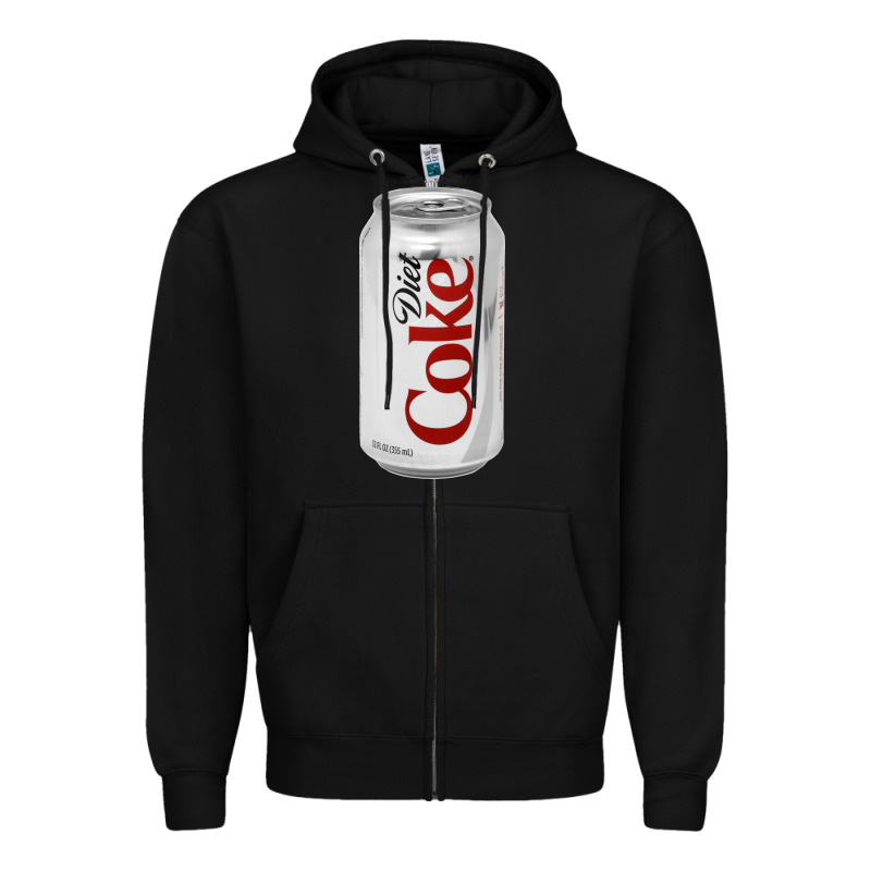 Diet Cola Zipper Hoodie by StudioElite | Teevron