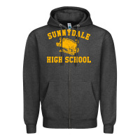 Charcoal Heather high scool merch Zipper Hoodie - StudioElite