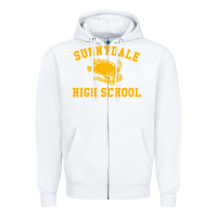 White high scool merch Zipper Hoodie - StudioElite