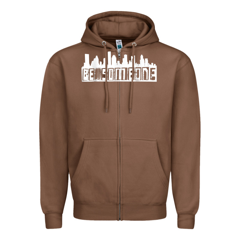 Be Someone H Town Houston Texas Skyline. T Shirt Zipper Hoodie by StudioElite | Teevron