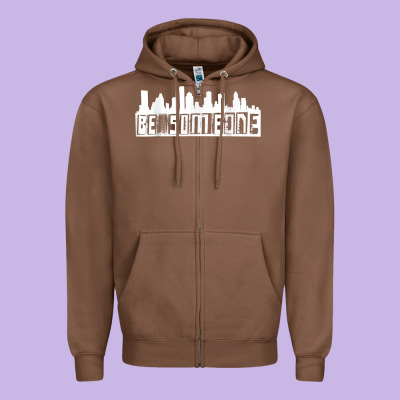 Be Someone H Town Houston Texas Skyline. T Shirt Zipper Hoodie Designed By Studioelite