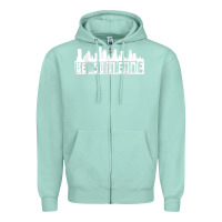 Seafoam be someone h town houston texas skyline. t shirt Zipper Hoodie - StudioElite