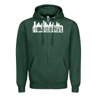Sports Green be someone h town houston texas skyline. t shirt Zipper Hoodie - StudioElite