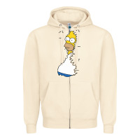 Sandshell Homer In Hedges Classic Zipper Hoodie - StudioElite