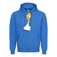 True Royal Homer In Hedges Classic Zipper Hoodie - StudioElite