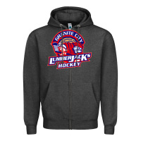 Charcoal Heather granite city lumberjacks hockey Zipper Hoodie - StudioElite