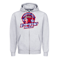 Heather Grey granite city lumberjacks hockey Zipper Hoodie - StudioElite