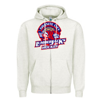 Oatmeal Heather granite city lumberjacks hockey Zipper Hoodie - StudioElite