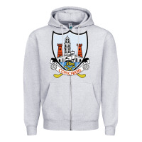 Heather Grey cork gaa classic Zipper Hoodie - StudioElite