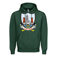 Sports Green cork gaa classic Zipper Hoodie - StudioElite