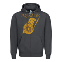 Smoke achilles son of peleus Zipper Hoodie - StudioElite