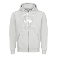 Dove Grey johnny cash man in black Zipper Hoodie - StudioElite