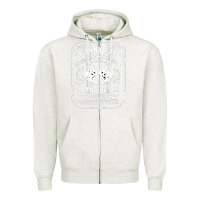 Oatmeal Heather johnny cash man in black Zipper Hoodie - StudioElite