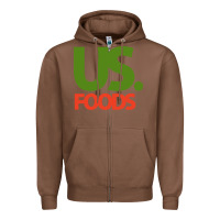 Chestnut us foods design Zipper Hoodie - StudioElite
