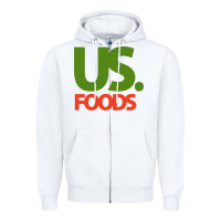 White us foods design Zipper Hoodie - StudioElite