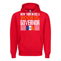 Red new york needs a hochul governor kathy hochul 2022 new york t shirt Zipper Hoodie - StudioElite
