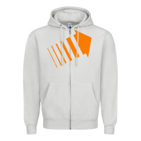 Dove Grey david legion arrow Zipper Hoodie - StudioElite