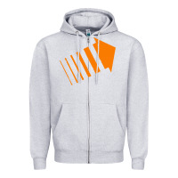 Heather Grey david legion arrow Zipper Hoodie - StudioElite