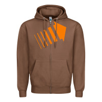 Chestnut david legion arrow Zipper Hoodie - StudioElite