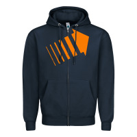Navy david legion arrow Zipper Hoodie - StudioElite