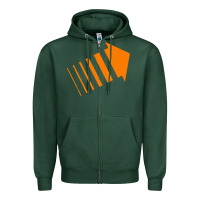 Sports Green david legion arrow Zipper Hoodie - StudioElite