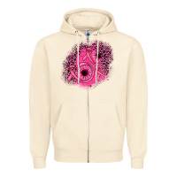 Sandshell ribbon patch Zipper Hoodie - JahusDesignShop