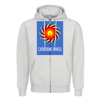 Dove Grey The Essential Design-(Catherine-Wheel) Zipper Hoodie - StudioElite