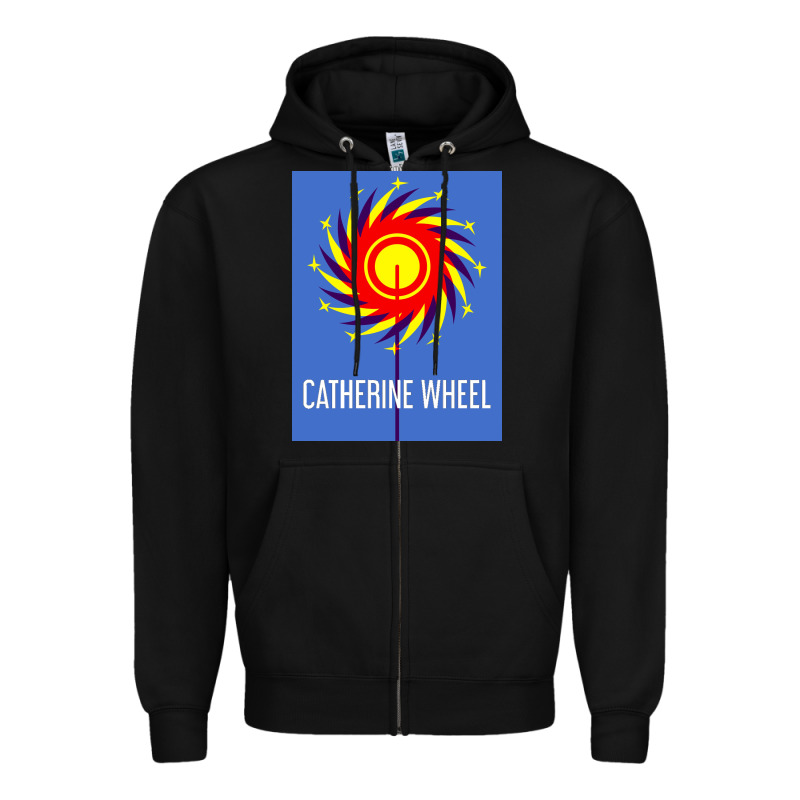 The Essential Design-(catherine-wheel) Zipper Hoodie by StudioElite | Teevron