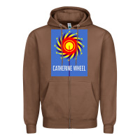Chestnut The Essential Design-(Catherine-Wheel) Zipper Hoodie - StudioElite