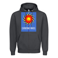 Smoke The Essential Design-(Catherine-Wheel) Zipper Hoodie - StudioElite