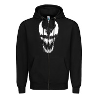 Black Venom Zipper Hoodie - StudioElite