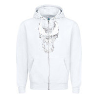 White Venom Zipper Hoodie - StudioElite